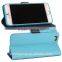 classics style 100% leather case for iphone6 , for iphone 6 mobile phone wallet case with card slots