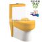 Sanitary ware products antique color Chinese one piece toilet
