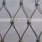 Hot sale low price China manufacture hand woven stainless steel wire rope zoo fencing mesh                        
                                                Quality Choice