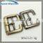 23mm anti brass brushed lady sandal shoe decorations shoe buckle