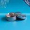 Latest design Aluminum Round Cosmetics Tin Can Wax Tin Box                        
                                                Quality Choice