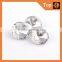 Shinning glass round satellite rhinestones for decoration