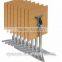 Foldable wooden panel chair and table set/Modern dining table set