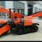 crawler grilled slag machine in China wheel excavators WBO-80