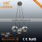 CE UL white pendant light & changing color chandelier & antique glass pendant lamp