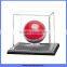 Cheaper top sell clear acrylic rugby ball display box