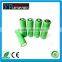 3.7 volt rechargeable li-polymer 18650 battery cell 2400mah with solder tab PCB protection