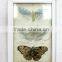 home decoration retro wall hanging wooden mirror frame