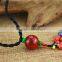 Red bead jewelry Necklace