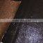 2014 hot sale pu for shoe usage surface with glitter design