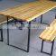 cheap solid fir wood beer table