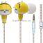 Cute! in ear earbuds cheap wired earphones popular Shenzhen factory for kids