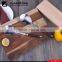Laguiole Decorate Bee Casting Color Wood Handle Salad Set