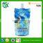 Hot sell color printing wholesale squeeze pouch with spout for baby liquid food in factory