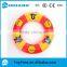 customised CMYK pvc inflatable baby swimming ring, promotional water sports ring float, beach water toy