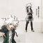 New Nagito Komaeda - Danganronpa Anime Wall Decal Japanese Waterproof Vinyl Multifunction Decorative Sticker OSK035