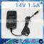 21W 14V 1.5A Power Supply AC to DC Adapter for 5050 3528 Flexible LED Strip Light