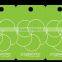 Plastic laminated barcode key tags