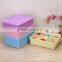 New design fancy clothing socks covered storage box beautiful bra storage box