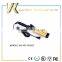 5 temperature adjustable triple barrels rotating hair iron waver