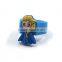 wholesale directly girl's custom silicone PVC finger ring for gift