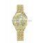 New models fashion bracelet diamond dial watches custom logo