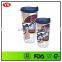 Large 24 oz plastic double wall acrylic water mugs for cold drinking