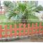 Guangdong garden fence composite wood picket fence flower pot planter and planter extender