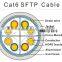 CCA Best price cables cat6 23awg 4Pr pass FLUKE test SFTP cat6 networking cable