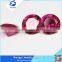 wuzhou synthetic round shape blood ruby gemstones