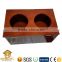 Wooden pet dog Feeder With Two Bowl & Storage Box for wholesale