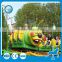 Playground park amusement mini electric roller coaster worm train
