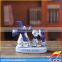 Custom delft holland ceramic 3D house building model for souvenir gift