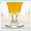 2016 crystal lead free juice glass cup mouth blowing glass juice cup soft drinking glass cup with straw