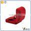 Trade assurance red flocking simple jewelry box