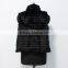 VS1 best quality lady's knitted mink fur vest