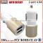 Mobile Accessories 2015 2a 2 Port Usb Car Charger,10w Car Charger