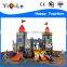 2016 hot selling novel design plastic playground outdoor for sale