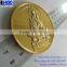 2016 Metal Custom Souvenir Gold Coin