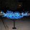 High quality brighness becauful tree light tree roots for decoration with voltage 220v hot sale fiber tree light