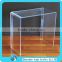 Small Acrylic Clear End Table Plexiglass Stackable Bedside Table