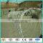 450mm coil diameter hot-dipped galvanized concertina flat wrap razor wire