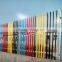 schools, lawn, garden roads decorative palisade fence, colorful palisade fencing