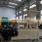 Screw type biomass briquette extruding machine