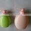 HDPE plastic dish washing bottle with lotion pump or bottle cap