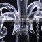 Professional made unique design crystal candelabra candle holder manufacturer sale
