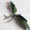 SJ10131028 artificial orchid leaf/fake phalaenopsis orchid flower leaves