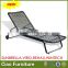 Flower weaving moulded sun lounger/ outdoor rattan bed lounger