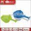 Home Kitchen plastic fruit strainer rice colander cooking sieve with handle