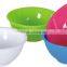 Whole sales unbreakable food grade product as requird size Plastic Salad Bowl